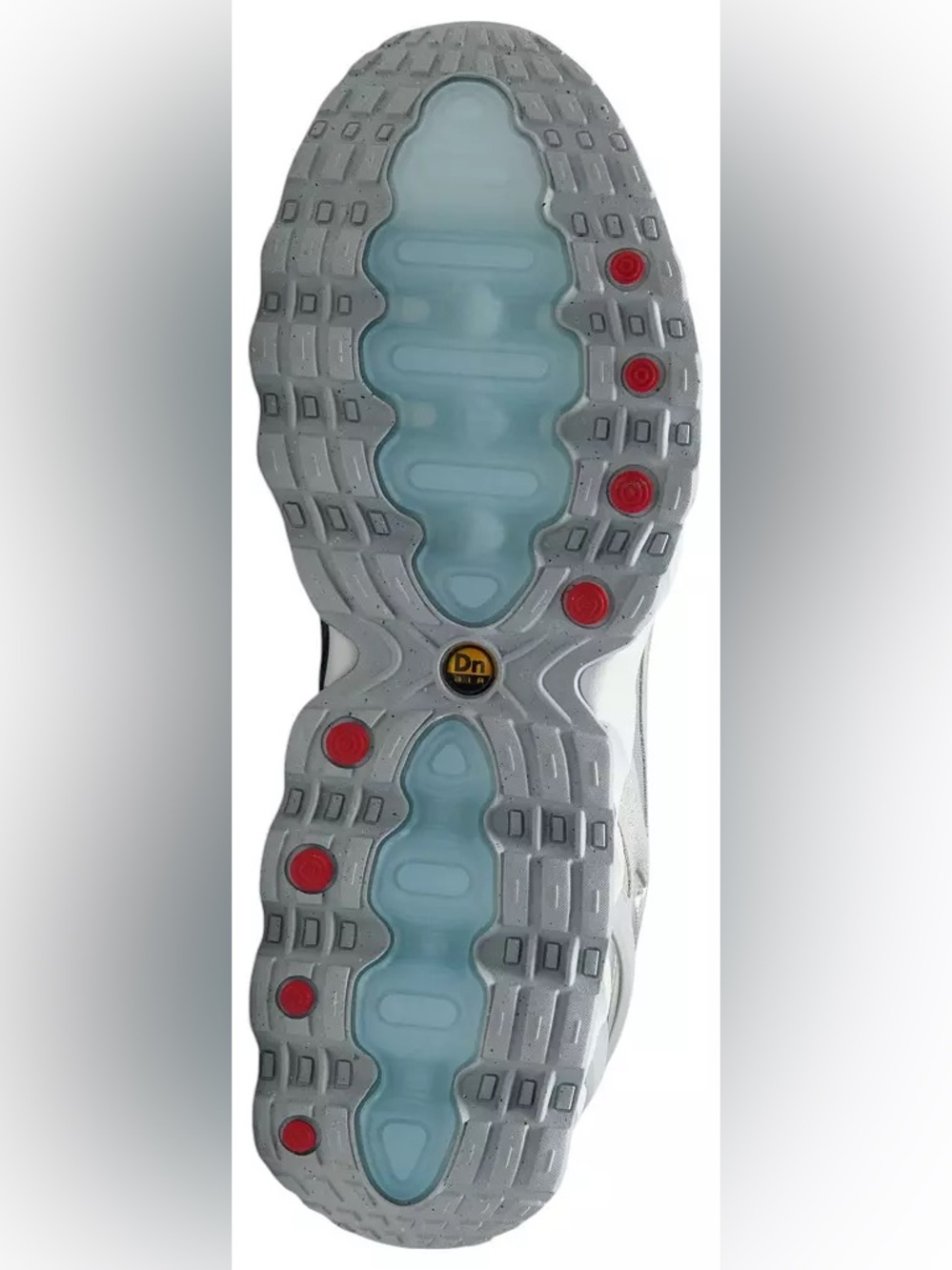 Nike Women's Air Max Dn8 Silver Metallic Light Gray Athletic Sneakers - Picture 5 of 6